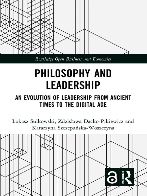 Title details for Philosophy and Leadership by Łukasz Sułkowski - Available